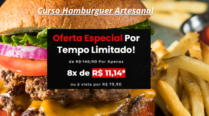 Receita de Hamburguer Artesanal